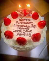 8” Strawberry Mousse Cake